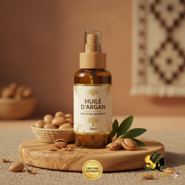 Huile d’Argan 100% Pure du Maroc (50ml)