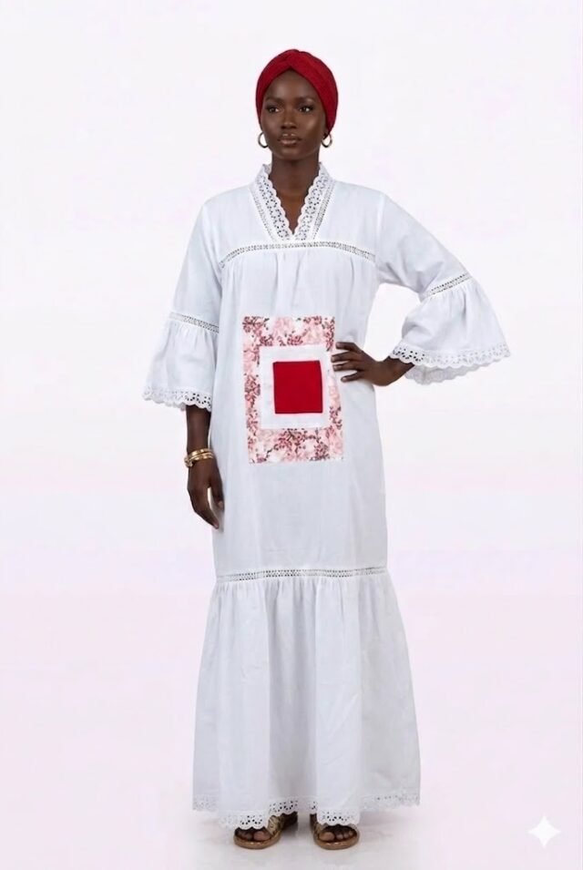 Le Grand Boubou "Éclat de Broderie"